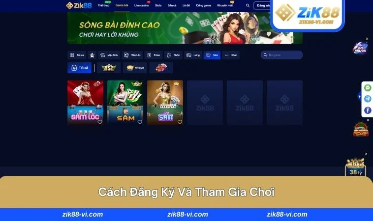 game bai zik88 3 Tham gia nhanh chóng và hấp dẫn