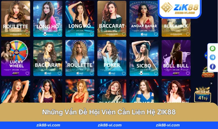 lien he zik88 1 Những vấn đề cần kết nối ngay ZIK88