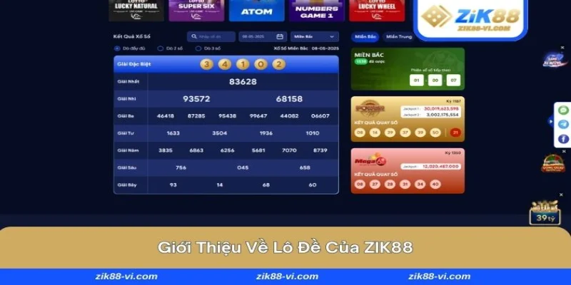 lo de zik88 1 Trò chơi may rủi hấp dẫn cho người mới