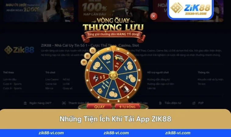 tai app zik88 1 Ứng dụng được phát triển riêng bởi đội ngũ kỹ thuật chuyên biệt